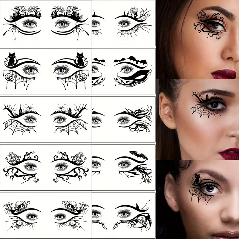 Tatuagens Olhos Halloween