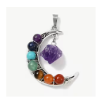 Pingente  de Pedra de Chakra, Enfeites de Lua